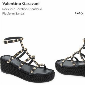 Valentino Garavani Rockstud Espadrille